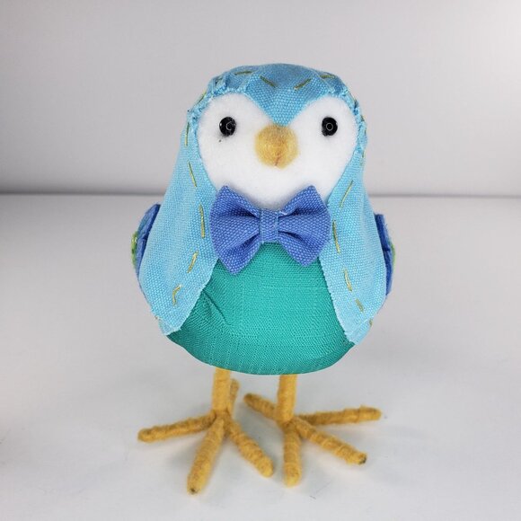 Target Spritz 2017 Bird Sprout Blue Easter Spring Flower Bow Tie Dapper - Picture 8 of 8